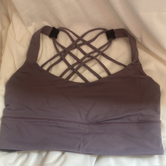 Lululemon Lavender Low Impact Bra - Picture 4 of 5
